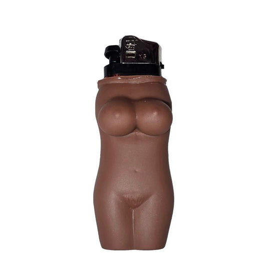 Mechero Forma de Cuerpo de Mujer Mulato