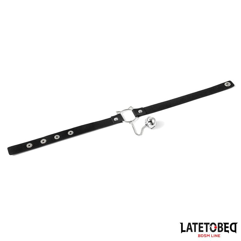 Choker con Aro con Orejitas y Cascabel