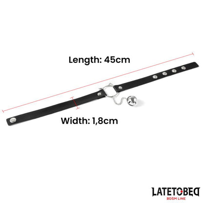 Choker con Aro con Orejitas y Cascabel