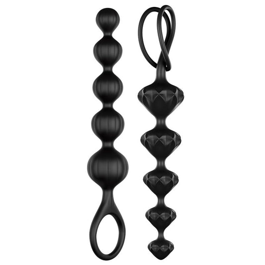 Set 2 Cadenas Anales Color Negro