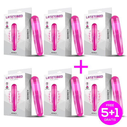 Pack 51 Quincy Vibrador Easy Fun Purpura