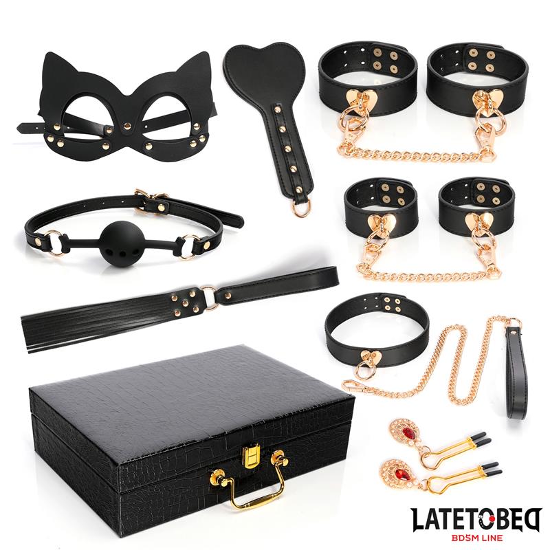 Kit Bondage de 8 Pz con Maletin de Almacenaje