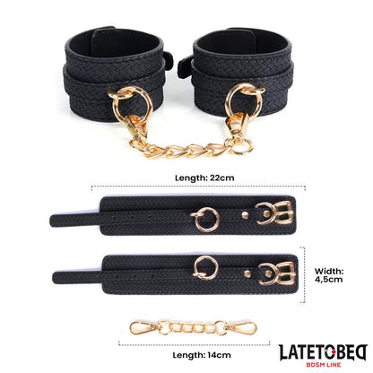 Esposas con Cadena Dorada