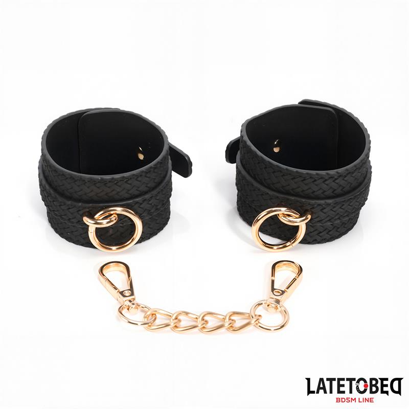 Esposas para Tobillo con Cadena Dorada