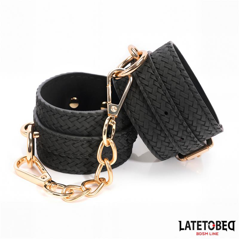 Esposas para Tobillo con Cadena Dorada