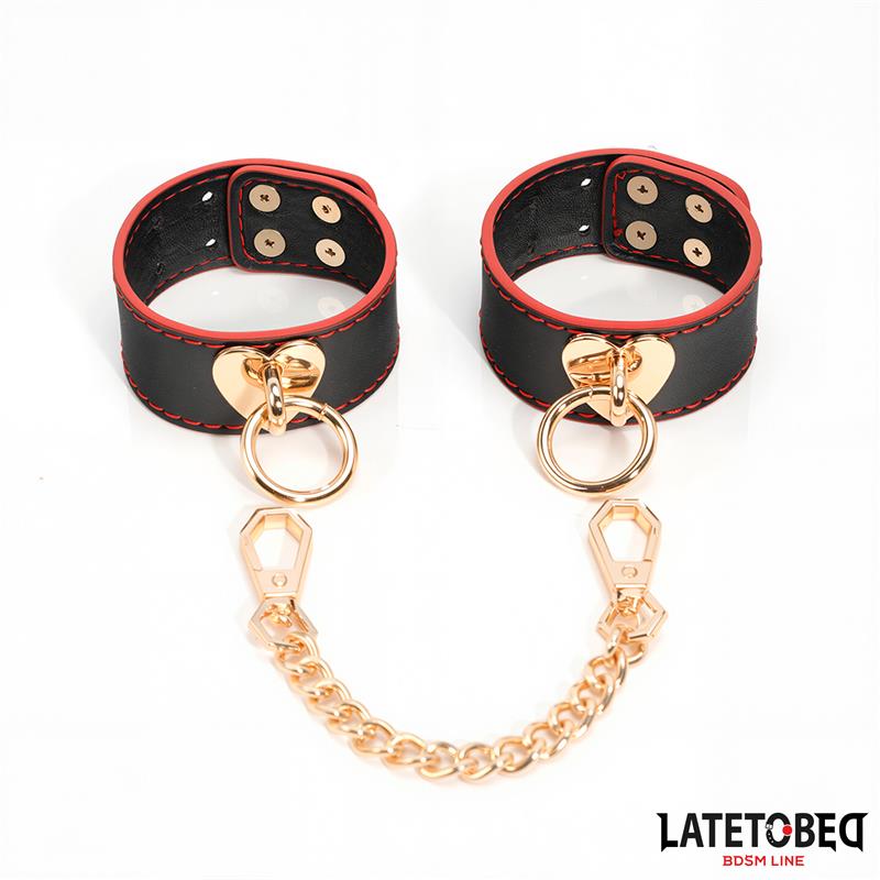 Esposas para Tobillos con Cadena Dorada