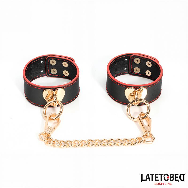 Esposas para Tobillos con Cadena Dorada