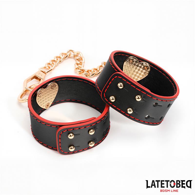 Esposas para Tobillos con Cadena Dorada