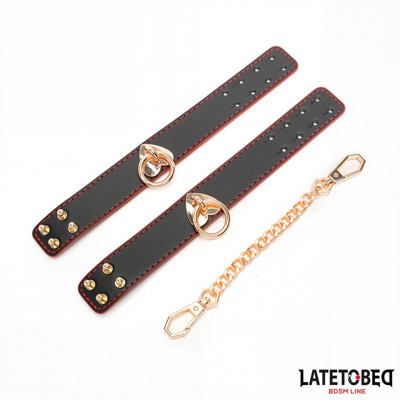 Esposas para Tobillos con Cadena Dorada