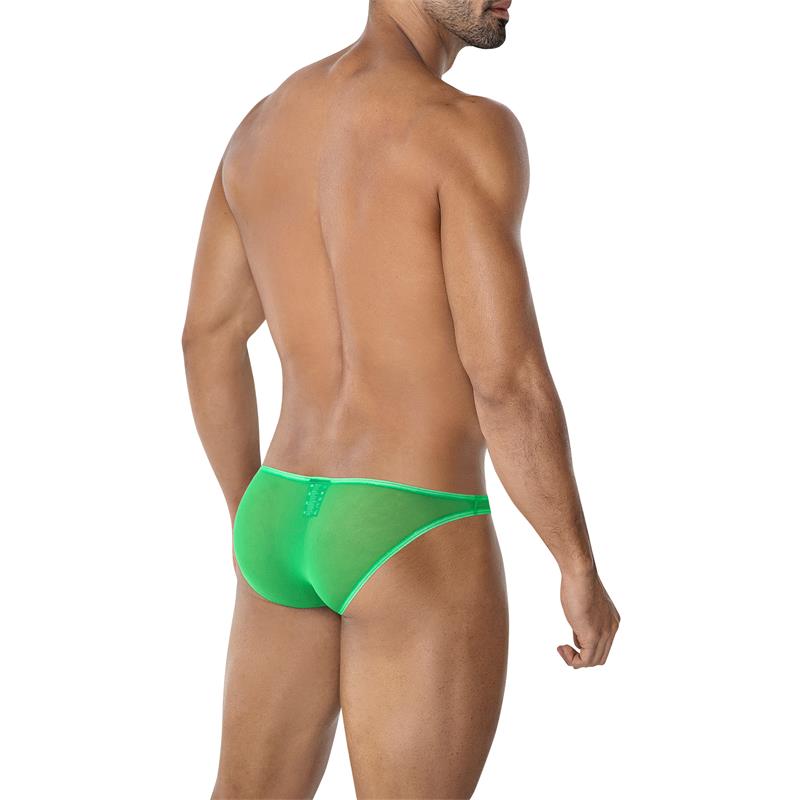 C4MSPXBUL01 Calzoncillo Bulge Cintura Baja Verde