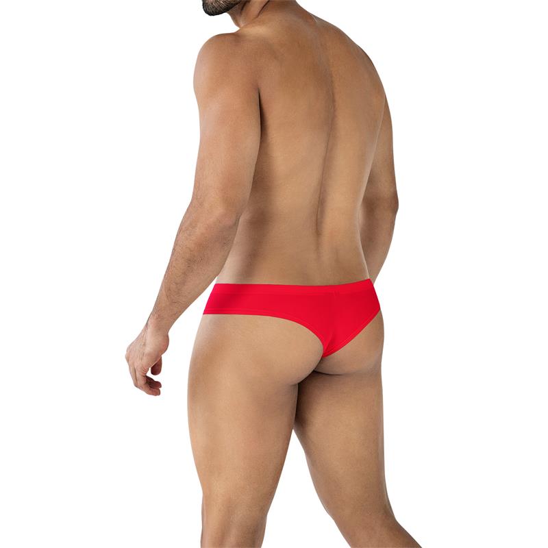 C4MSPX22 Calzoncillo Cheeky Brief Scarlet