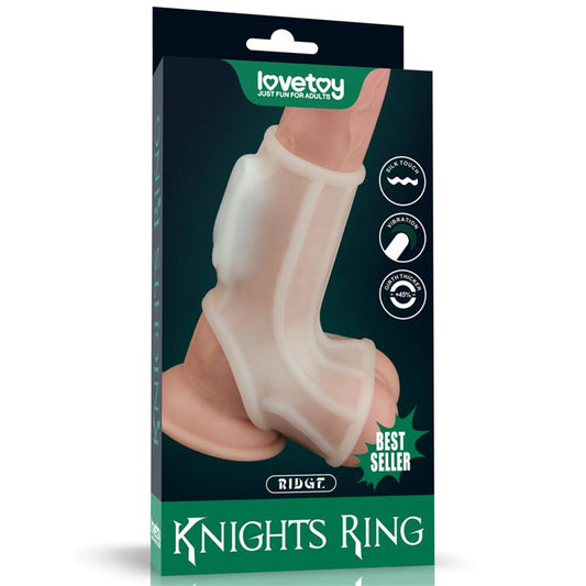 Funda el pene y testiculos con vibracion Ridge Knights