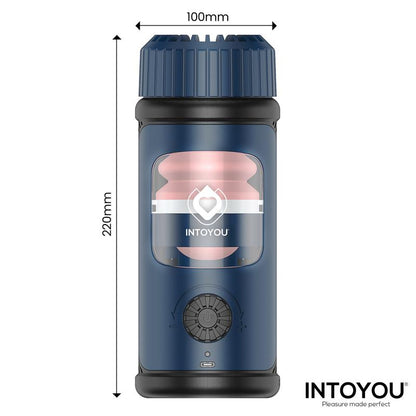 Tenkro Masturbador con Thrusting y Calor USB C