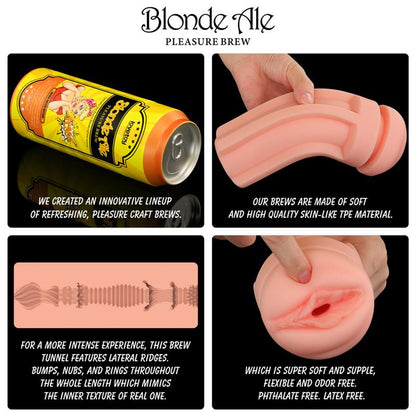 Lata Masturbadora Vagina Blond Ale