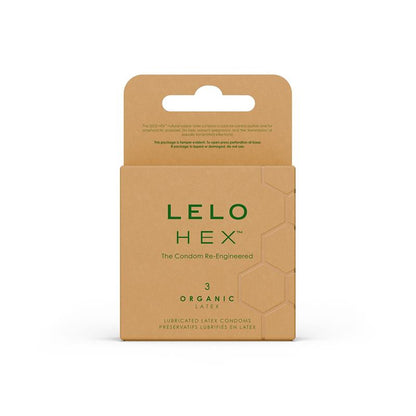 HEX Condoms Organic 3 unidades