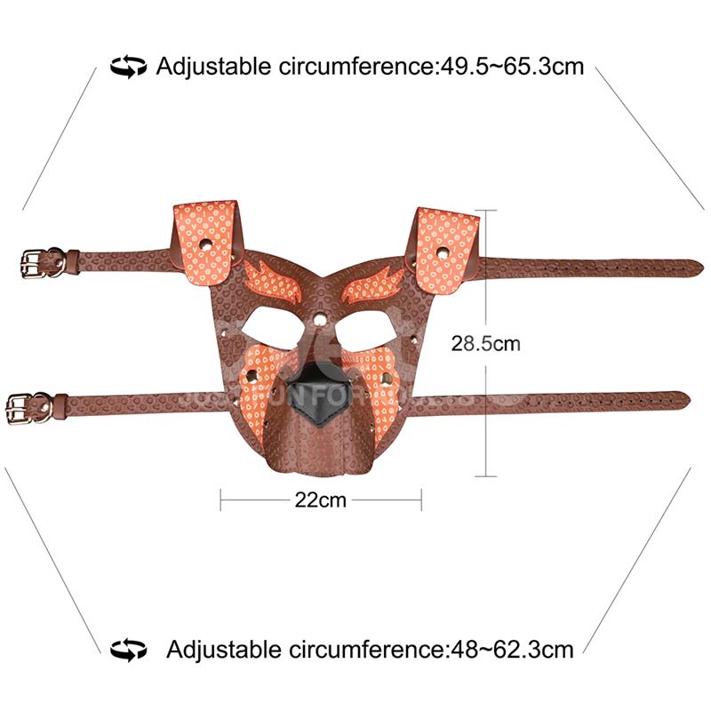 Mascara Cachorro Rebellion Reign Fox