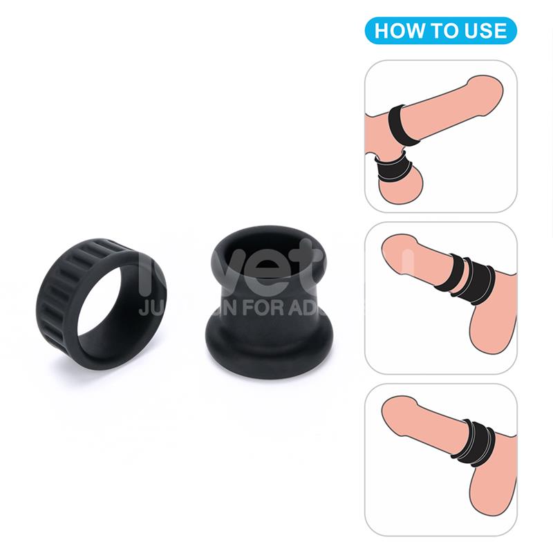 Anillo Pene Pinnacle Pro Twin Grip Stretcher