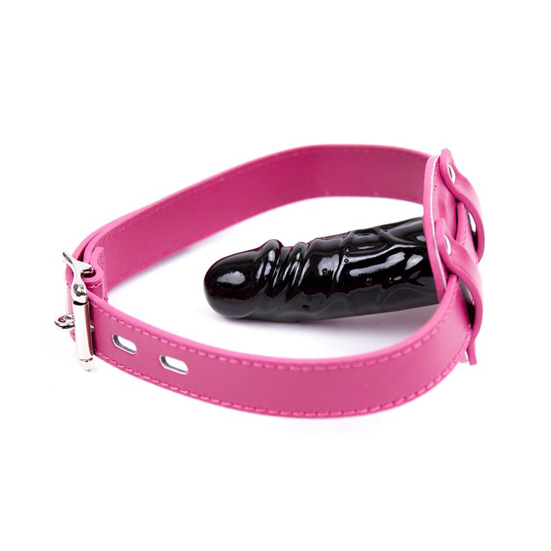 Mordaza de Dildo Ajustable 46 58 cm Dildo 10 cm