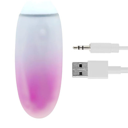 Huevo con APP Silicona Doble Capa Nanami Tour 50 ml Rosa Azul