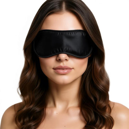 Antifaz de Saten Negro