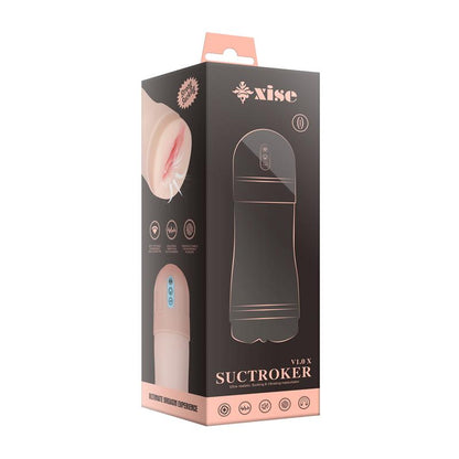 Masturbador con Vibracion y Efecto Succion Suctroker V10 X