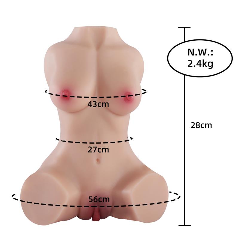 Susie Torso Masturbador Realista 24 kg