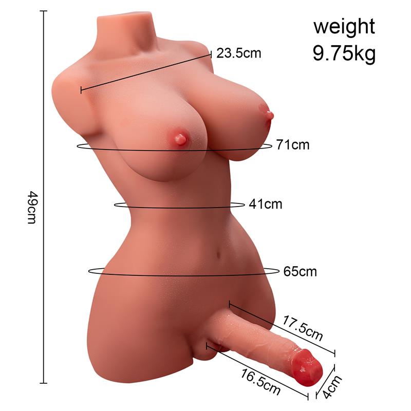Hermosa Lady Boy Torso con Vibracion y Thrusting 975 kg