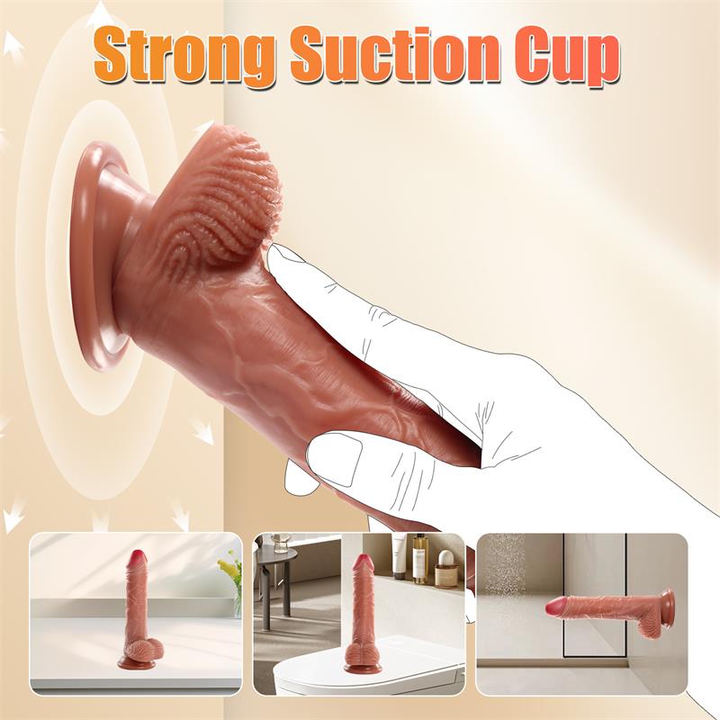 Marvin Dildo con Thrusting y Vibracion 807