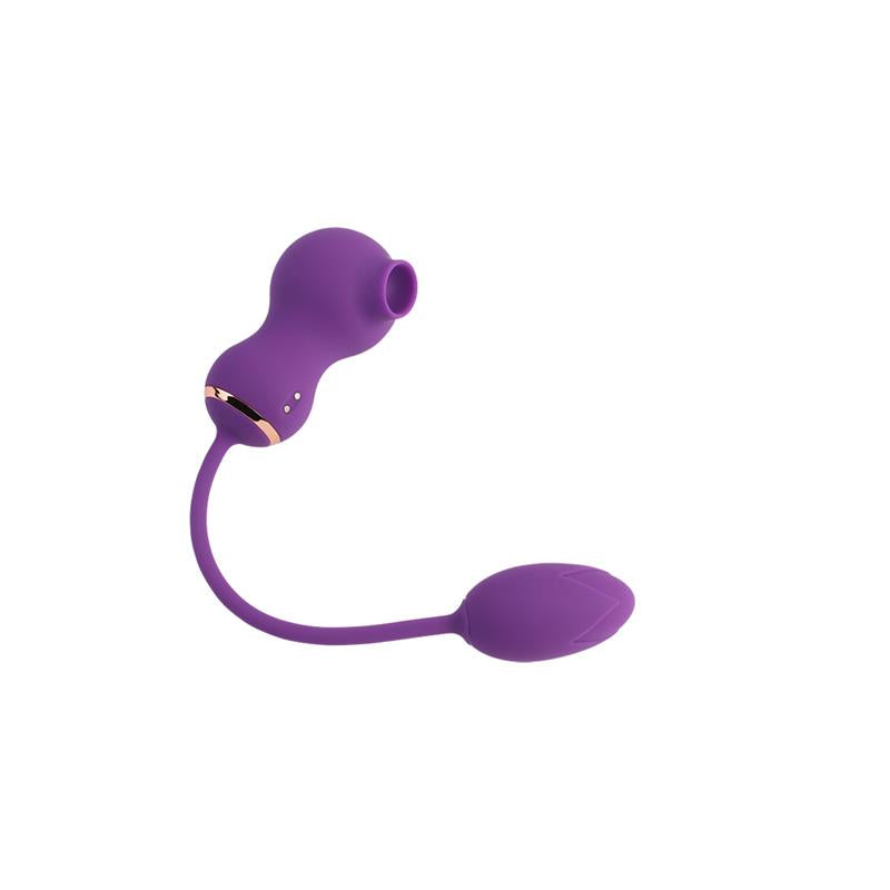 Rusher Succionador de Clitoris y Huevo Vibrador