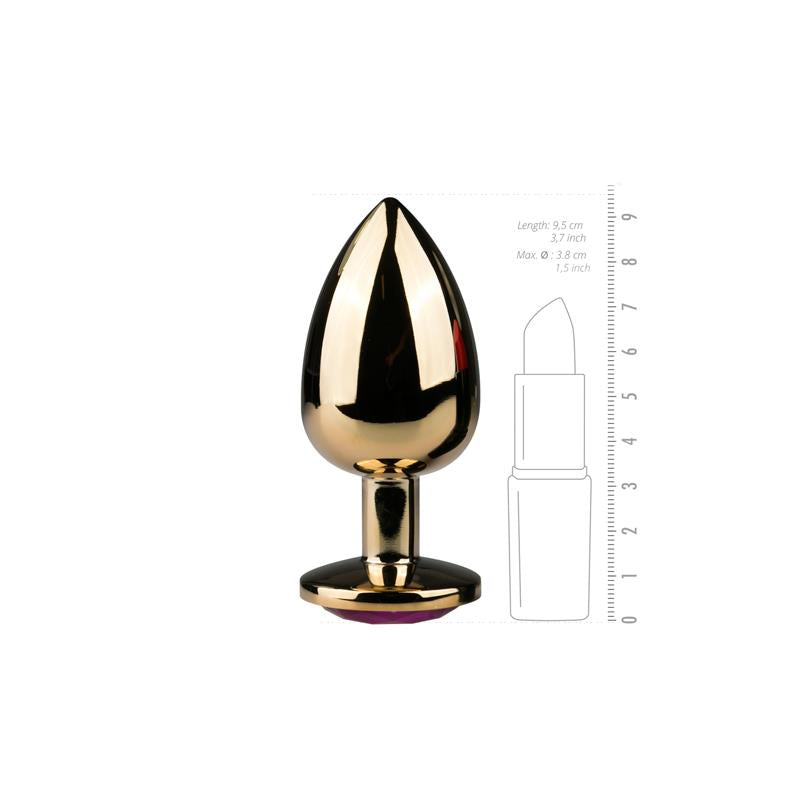 Plug de Aluminio No 6 Oro Purpura