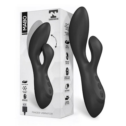 Mabo Vibrador Punto G Movimiento Finger Silicona Unibody