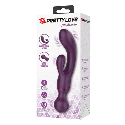 All Roundet Vibrador y Masajeador 2 en 1