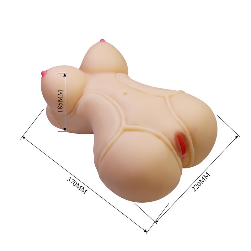 Masturbador Vagina y Ano 5 kg