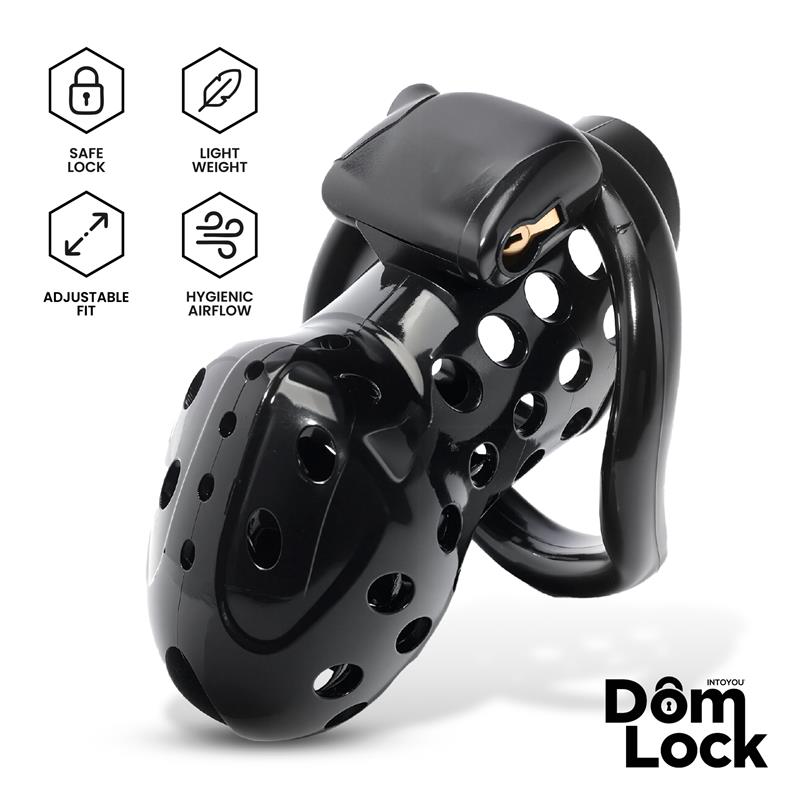 Convict Jaula para el Pene con Candado Interno