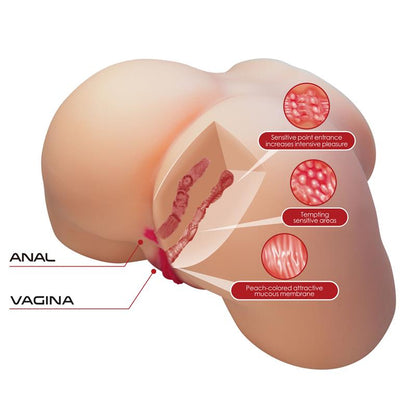 Masturbador Ano y Vagina 54 kg