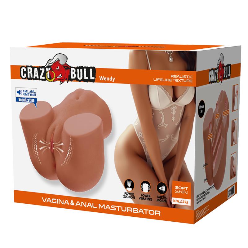 Masturbador con Vibracion Efecto Succion y Voz 11 kg