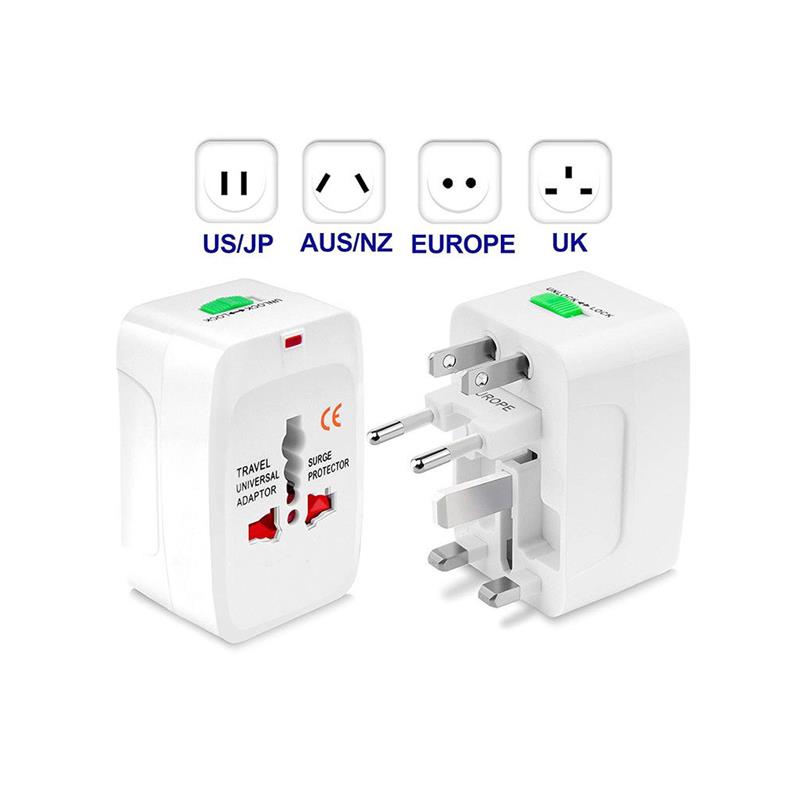 Adaptador Universal de Viaje US AU UK EU