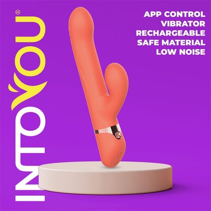 Mindy Vibrador con Anillo de Bolas Up and Down Finger y Pulsacion con APP