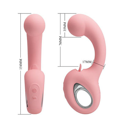Erynnyes Vibrador con Lengua Estimuladora