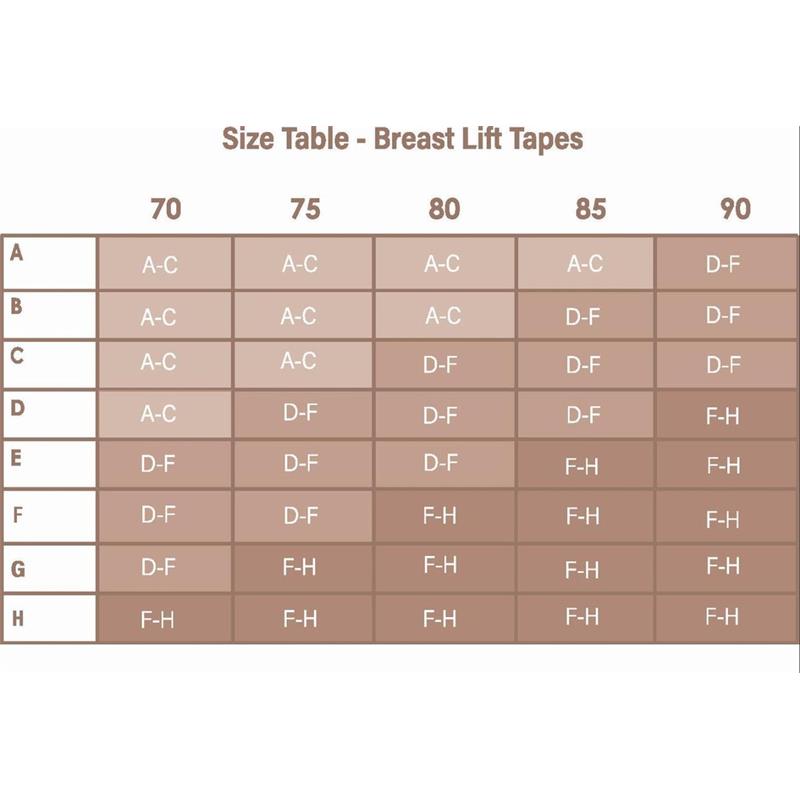 Cinta Elevadora para el Pecho y Pezoneras de Saten