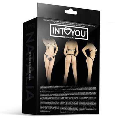 Natalia Bikini de Bondage con Cadenas