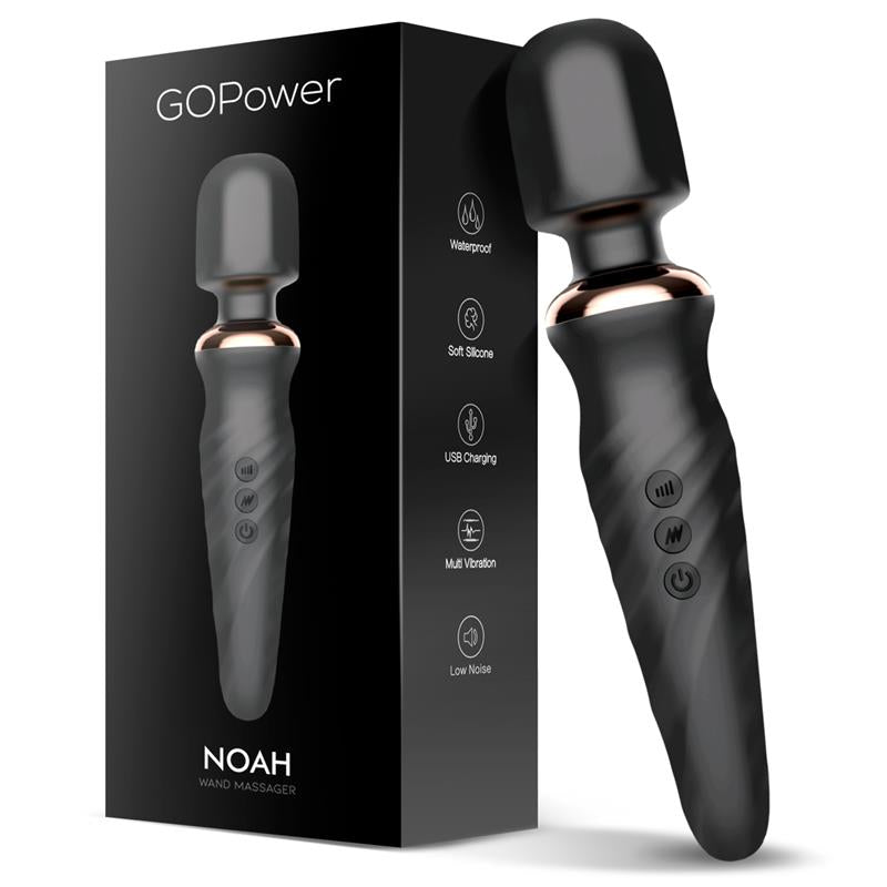 DISCNoah Wand Massager USB Silicone Waterpro