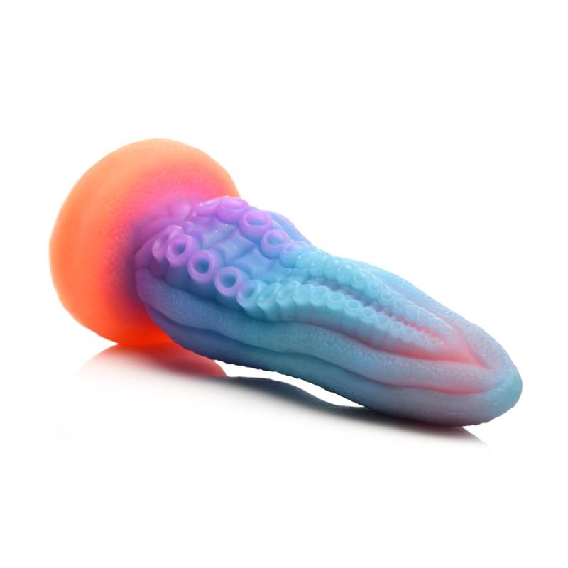 Dildo Tentaculo Brilla en la Oscuridad