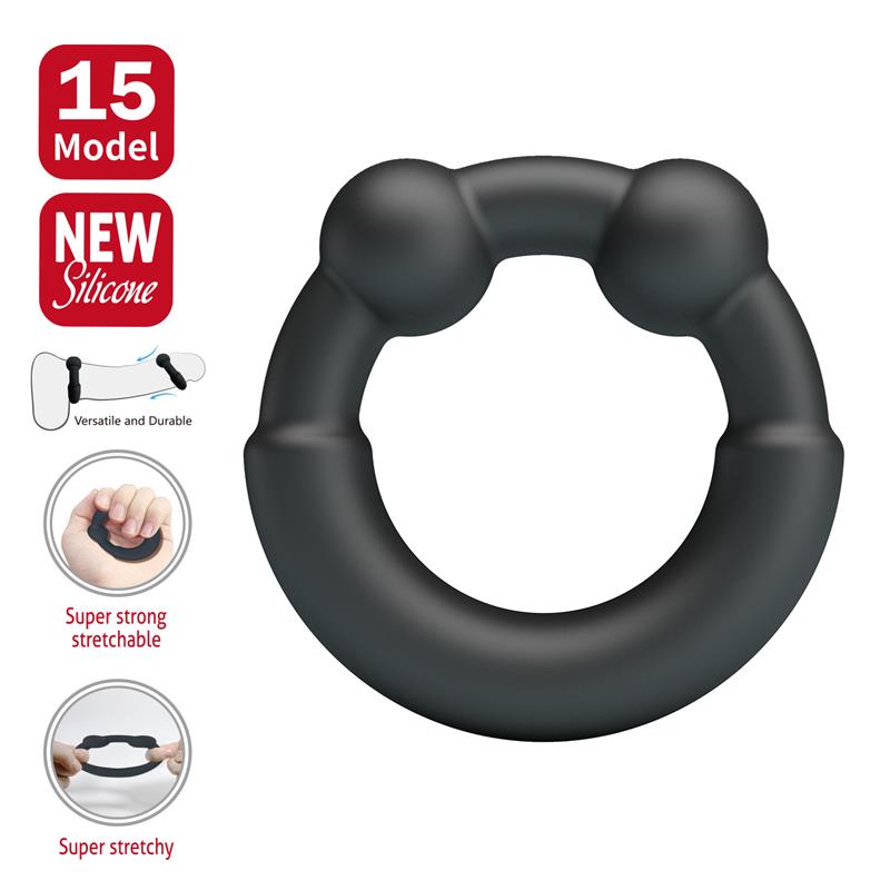 Meco Anillo para el Pene Silicona Mod 15