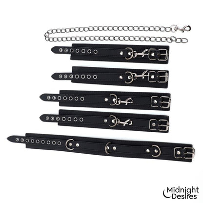 Set de Restricciones con Collar y Esposas