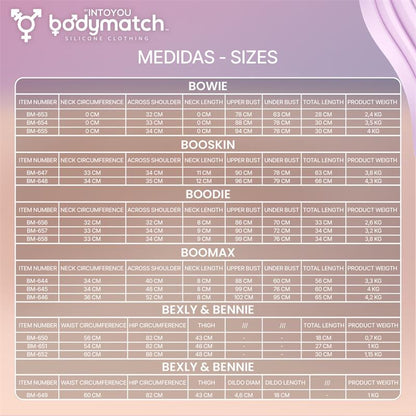 Bowie Pechos de Silicona Copa E Silicona Liquida