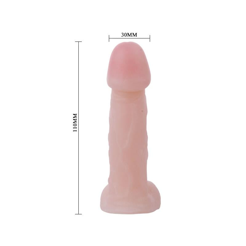 Baile Plug Anal Realista Testiculos