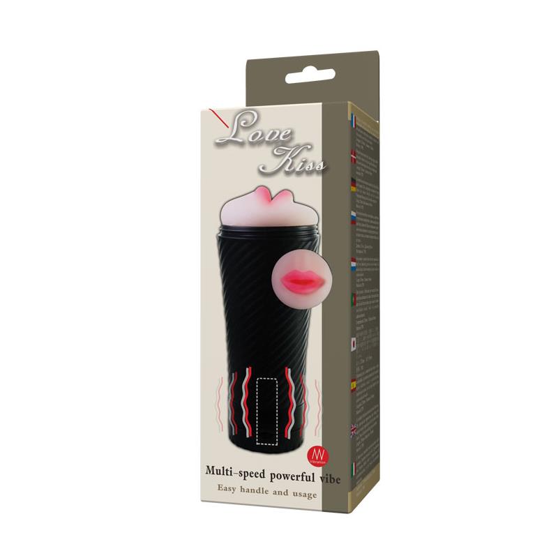 Masturbador Love Kiss con Vibracion