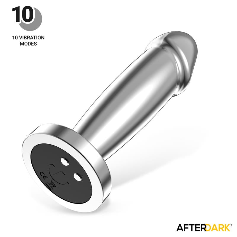 Sarmy Plug Anal Cromado con Vibracin USB Magntico Talla S Dulce o Picante Sarmy Plug Anal Cromado con Vibracin USB Magntico Talla S Dulce o Picante