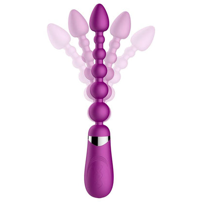 No Five Bolas Anales con Vibracion Flexible USB Silicona